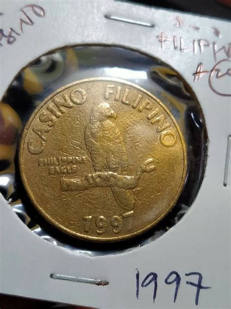 casino filipino coin 1997 price